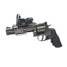 revolver gnb dan wesson dw715 6 steel grey 4.5 co2 -plombs